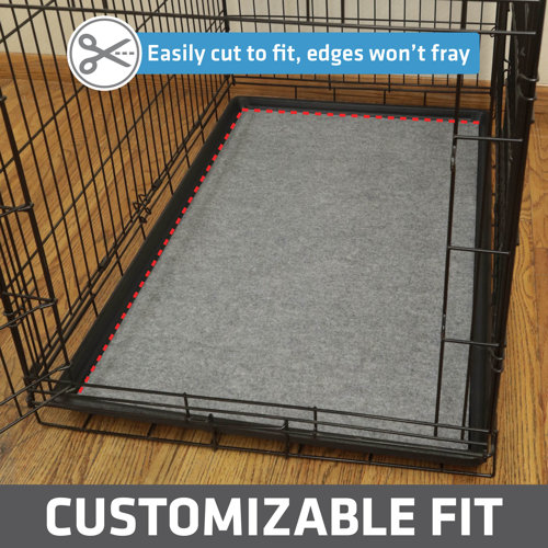 View of Tucker Murphy Pet™ Chotan Jumbo Dog Crate Mat Liner for Crates ...